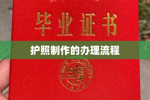 中和护照制作的办理流程