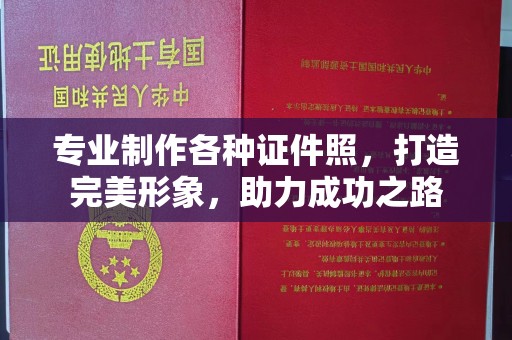 中和专业制作各种证件照，打造完美形象，助力成功之路